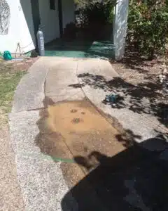 Leaks Under a Concrete Driveway