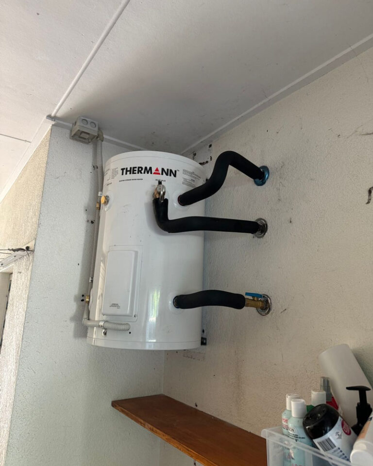 Installed Solar Hot Water System